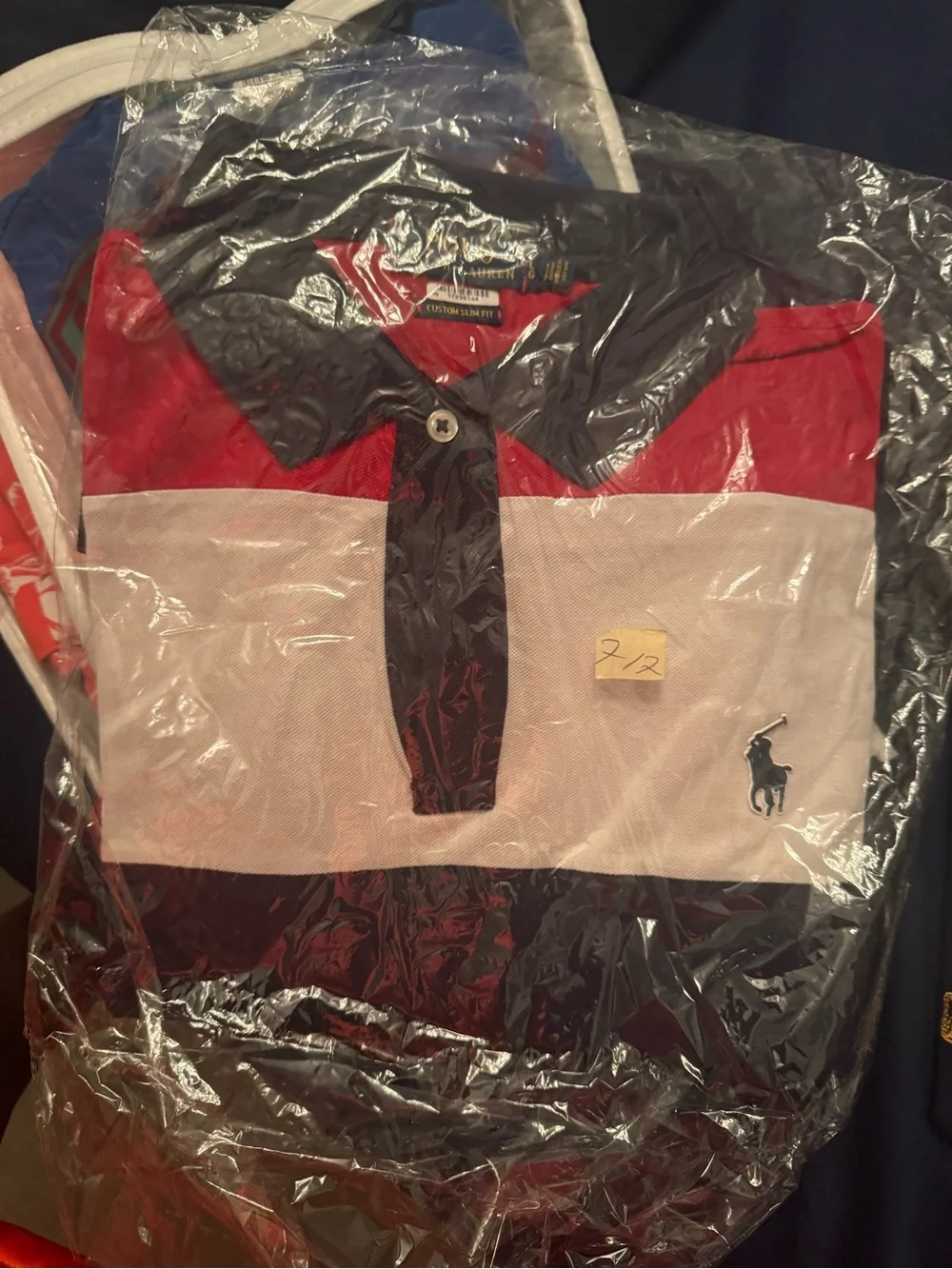8 Men’s Ralph Lauren polo  shirts, $50 each